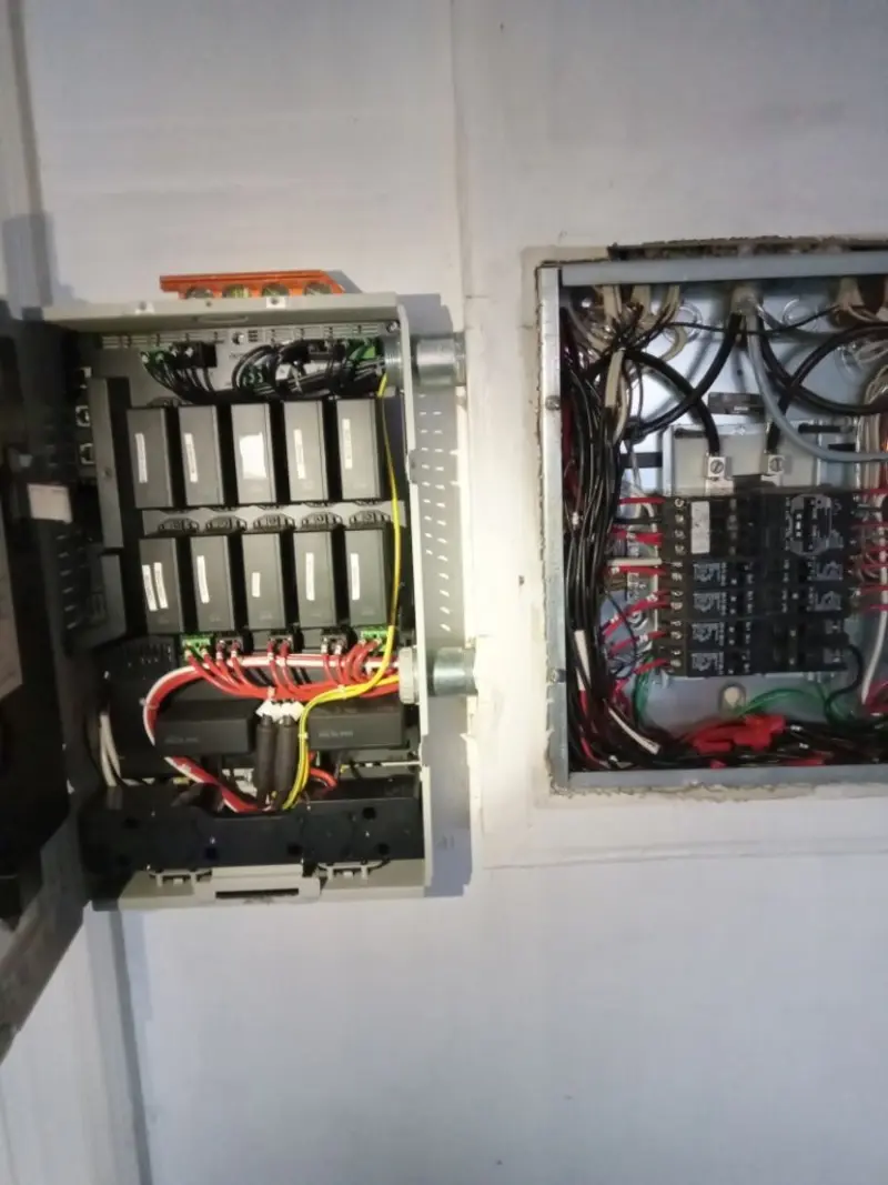 Electrical panel upgrade completed for Indoor Lighting Installation in Harlan